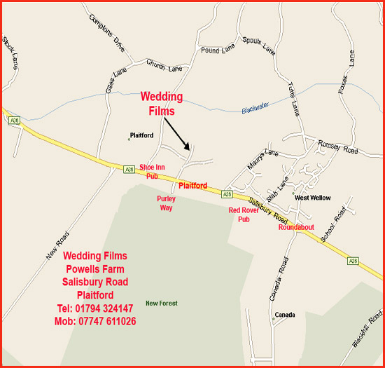 ing films Plaitford map